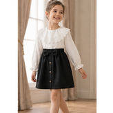 دامن و شومیز یقه لیزری سایز ۴۰ـ۴۵